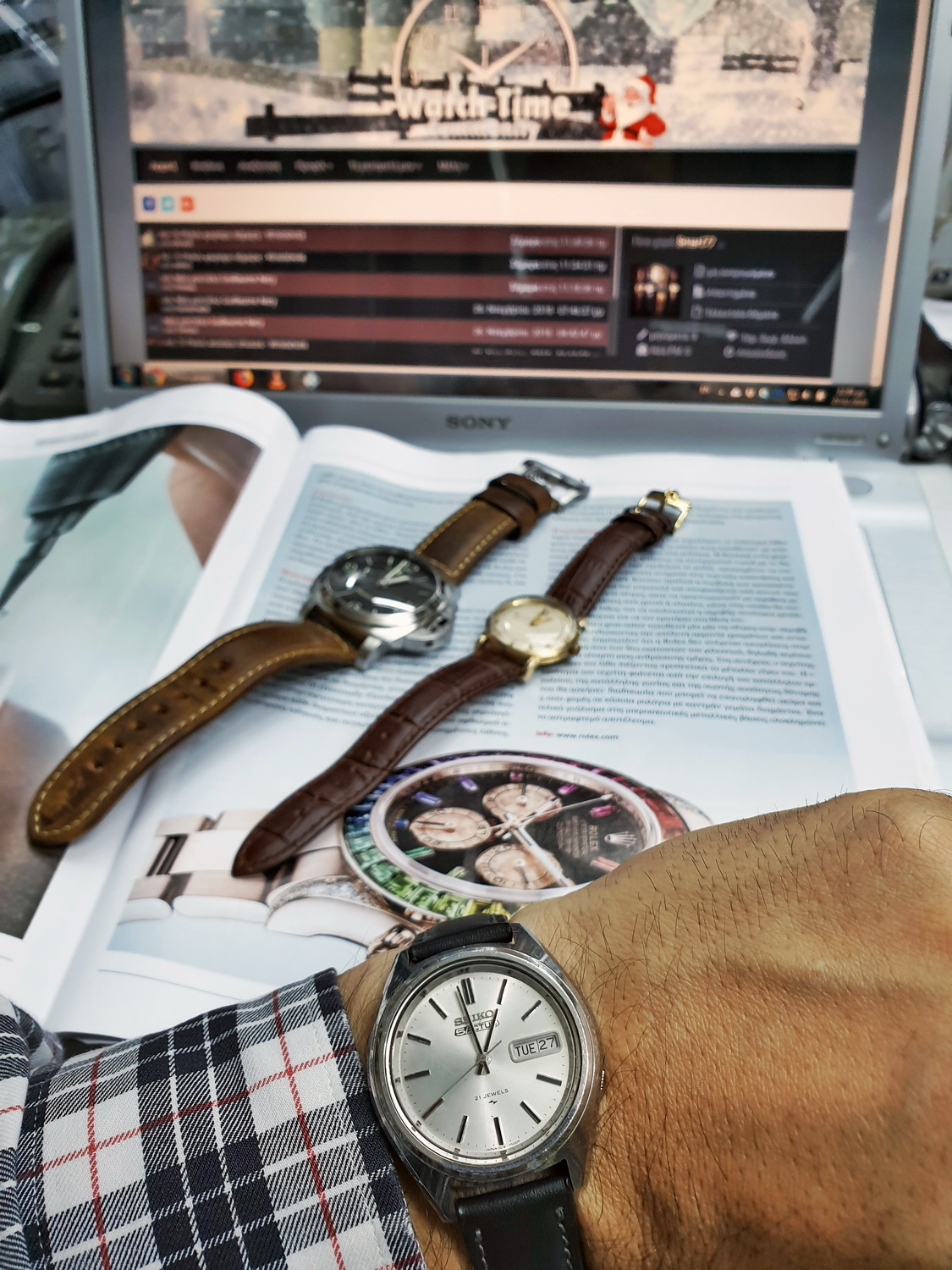 Τι Ρολόι φοράμε σήμερα - Wristshots - Ρολόγια Replica